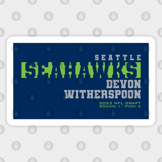 Devon Witherspoon Magnet by Nagorniak